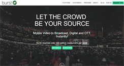Desktop Screenshot of burst.com